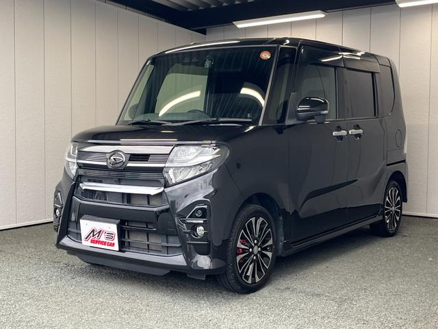 タント カスタムＲＳ　４ＷＤ　前方ドラレコ　メモリーナビ　フルセグＴＶ　バックカメラ　衝突被害軽減ブレーキ　シートヒーター　両側電動スライドドア　クリアランスソナー　オートライト　フォグランプ　ＵＳＢ　ＢＴ接続（42枚目）