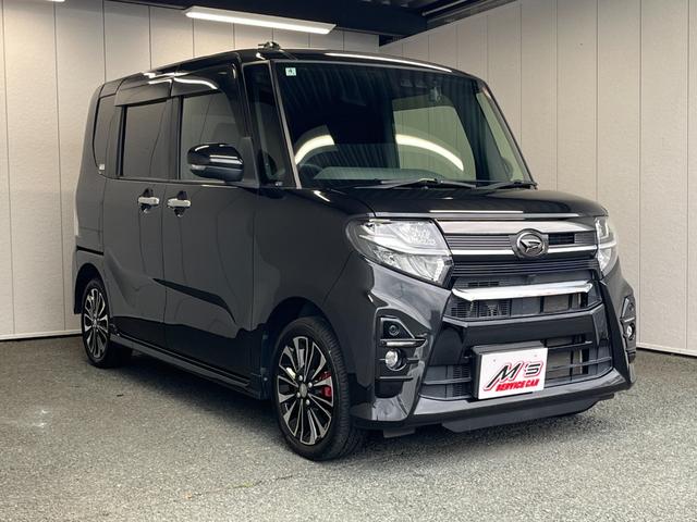 タント カスタムＲＳ　４ＷＤ　前方ドラレコ　メモリーナビ　フルセグＴＶ　バックカメラ　衝突被害軽減ブレーキ　シートヒーター　両側電動スライドドア　クリアランスソナー　オートライト　フォグランプ　ＵＳＢ　ＢＴ接続（44枚目）