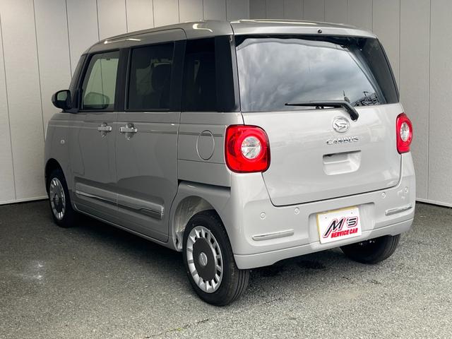ムーヴキャンバス セオリーＧ　届出済未使用車　４ＷＤ　両側電動スライドドア　オートライト　ＬＥＤライト　クリアランスソナー　衝突被害軽減ブレーキ　シートヒーター　ドリンクヒーター　ＵＳＢ充電　パワーモード　バックカメラ（7枚目）