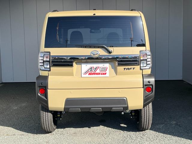 タフト Ｇ　ダーククロムベンチャー　届出済未使用車　４ＷＤ　左右シートヒーター　バックカメラ　ＬＥＤヘッドライト　オートライト　クルコン　ソナー　衝突被害軽減ブレーキ　ムーンルーフ　ステリモ　プッシュスタート　ＵＳＢ　ＵＳＢ充電（6枚目）