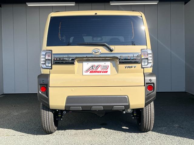 タフト Ｇ　ダーククロムベンチャー　届出済未使用車　４ＷＤ　左右シートヒーター　バックカメラ　ＬＥＤヘッドライト　オートライト　クルコン　ソナー　衝突被害軽減ブレーキ　ムーンルーフ　ステリモ　プッシュスタート　ＵＳＢ　ＵＳＢ充電（38枚目）
