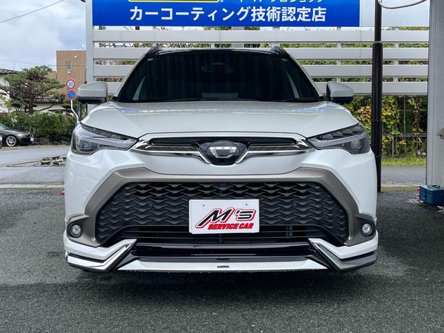 カローラクロス ハイブリッド　Ｚ　４ＷＤ　前方ドラレコ　純正ディスプレイオーディオプラス　全周囲モニター　Ｂｌｕｅｔｏｏｔｈ　フルセグＴＶ　パワーバックドア　オートライト　ＬＥＤライト　置くだけ充電　サンルーフ　後席ＵＳＢ充電（54枚目）