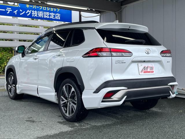 カローラクロス ハイブリッド　Ｚ　４ＷＤ　前方ドラレコ　純正ディスプレイオーディオプラス　全周囲モニター　Ｂｌｕｅｔｏｏｔｈ　フルセグＴＶ　パワーバックドア　オートライト　ＬＥＤライト　置くだけ充電　サンルーフ　後席ＵＳＢ充電（58枚目）