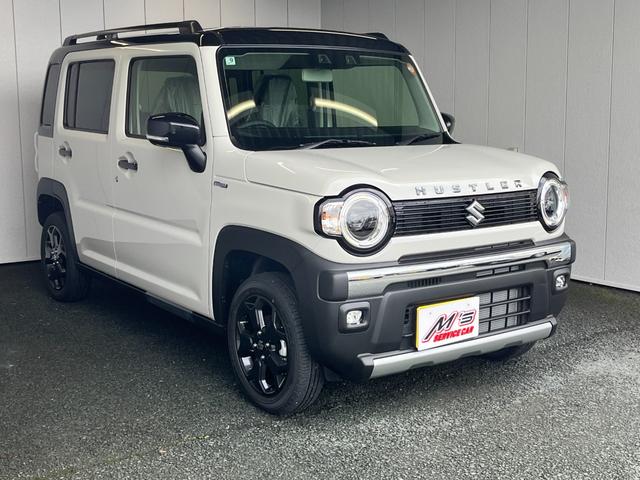 ハスラー タフワイルド 届出済未使用車 4WD クルコン レーンアシスト クリアランスソナー オートライト オートハイビーム LEDライト スノーモード グリップコントロール ヒルディセントコントロール 衝突被害軽減ブレーキ(4枚目)