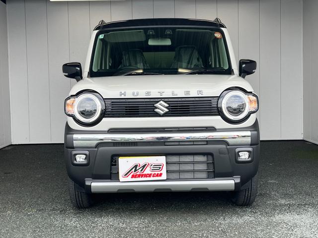 ハスラー タフワイルド 届出済未使用車 4WD クルコン レーンアシスト クリアランスソナー オートライト オートハイビーム LEDライト スノーモード グリップコントロール ヒルディセントコントロール 衝突被害軽減ブレーキ(37枚目)