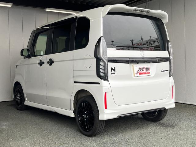 N-BOXカスタム Lターボ 4WD 純正ナビ フルセグTV バックカメラ 前後ドラレコ シートヒーター 衝突被害軽減ブレーキ ソナー レーンアシスト クルコン LED オートライト 両側電動スライドドア USB BT(50枚目)