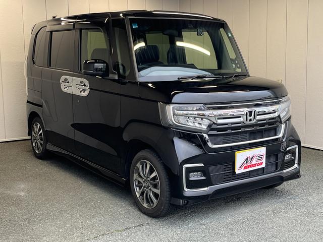 N-BOXカスタム L 前後ドラレコ LEDライト オートライト 左側電動スライドドア レーンアシスト クリアランスソナー USB充電 ECON 衝突被害軽減ブレーキ エンジンスターター シートヒーター バックカメラ(4枚目)