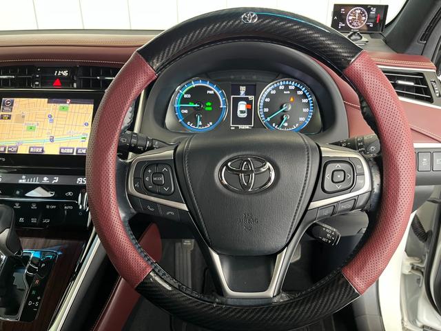 ハリアーハイブリッド プレミアム アドバンスドパッケージ 4WD 前方ドラレコ ETC レーダー探知機 クルコン モデリスタエアロ パワーバックドア JBLスピーカー 純正ナビ 全周囲モニター LEDライト オートライト オートハイビーム USB AUX(30枚目)