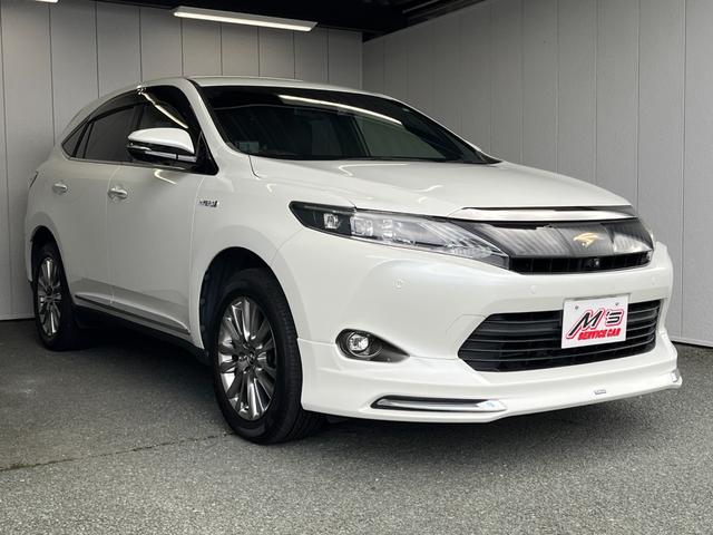 ハリアーハイブリッド プレミアム アドバンスドパッケージ 4WD 前方ドラレコ ETC レーダー探知機 クルコン モデリスタエアロ パワーバックドア JBLスピーカー 純正ナビ 全周囲モニター LEDライト オートライト オートハイビーム USB AUX(52枚目)