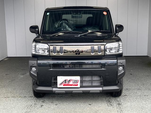 タフト G ダーククロムベンチャー 届出済未使用車 4WD 衝突被害軽減ブレーキ クリアランスソナー ムーンルーフ バックカメラ パワーモード オートライト LEDライト シートヒーター USB USB充電 クルコン(3枚目)