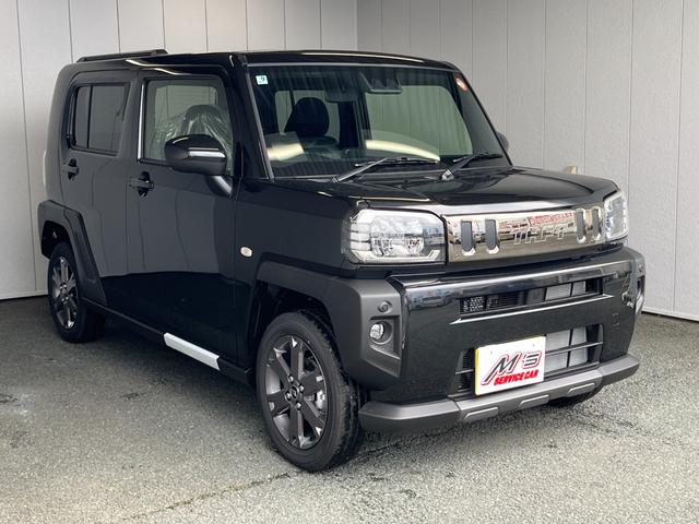 タフト G ダーククロムベンチャー 届出済未使用車 4WD 衝突被害軽減ブレーキ クリアランスソナー ムーンルーフ バックカメラ パワーモード オートライト LEDライト シートヒーター USB USB充電 クルコン(4枚目)