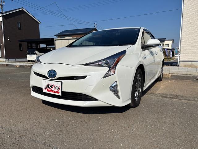 プリウス Ａツーリングセレクション　前後ドラレコ　ＳＤナビ　バックカメラ　フルセグＴＶ　ＥＴＣ　シートヒーター　衝突被害軽減ブレーキ　パーキングアシスト　フロントデアイサー　クリアランスソナー　レーンアシスト　ＢＳＭ　１００Ｖ電源（45枚目）