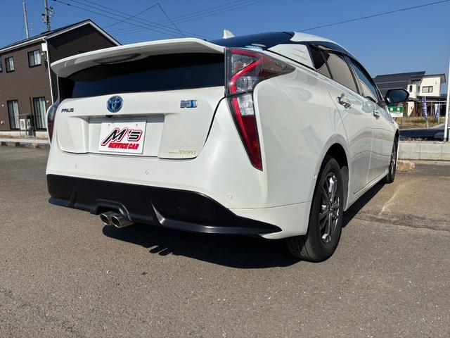 プリウス Ａツーリングセレクション　前後ドラレコ　ＳＤナビ　バックカメラ　フルセグＴＶ　ＥＴＣ　シートヒーター　衝突被害軽減ブレーキ　パーキングアシスト　フロントデアイサー　クリアランスソナー　レーンアシスト　ＢＳＭ　１００Ｖ電源（48枚目）