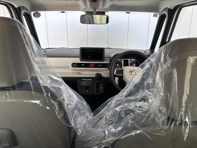 ムーヴキャンバス ストライプスＧ　４ＷＤ　届出済未使用車　衝突被害軽減ブレーキ　バックカメラ　シートヒーター　ドリンクヒーター　両側電動スライドドア　クリアランスソナー　レーンアシスト　オートライト　オートハイビーム　パワーモード（39枚目）