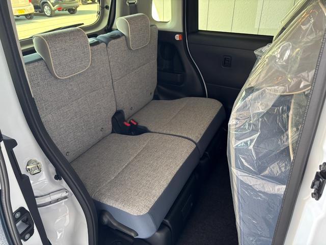 ムーヴキャンバス ストライプスＧ　４ＷＤ　届出済未使用車　衝突被害軽減ブレーキ　バックカメラ　シートヒーター　ドリンクヒーター　両側電動スライドドア　クリアランスソナー　レーンアシスト　オートライト　オートハイビーム　パワーモード（41枚目）