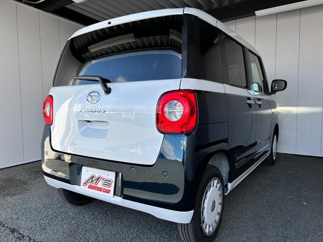 ムーヴキャンバス ストライプスＧ　４ＷＤ　届出済未使用車　衝突被害軽減ブレーキ　バックカメラ　シートヒーター　ドリンクヒーター　両側電動スライドドア　クリアランスソナー　レーンアシスト　オートライト　オートハイビーム　パワーモード（47枚目）