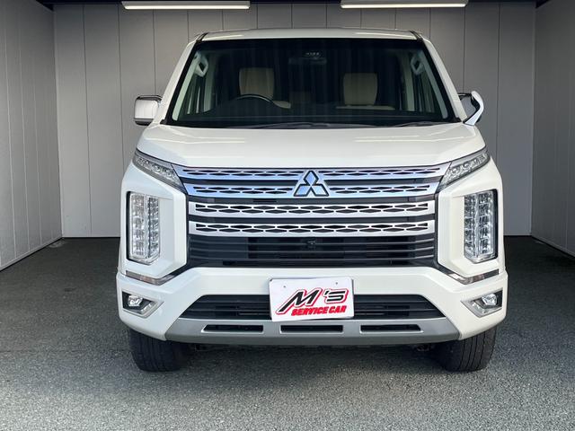 デリカD:5 G 4WD 8人乗り 純正ナビ フルセグTV バックカメラ ETC 両側電動スライドドア 衝突被害軽減ブレーキ フリップダウンモニター レーンアシスト クルコン HDMI BT接続 LEDライト(3枚目)