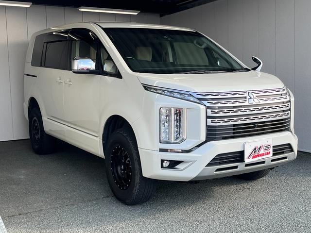 デリカD:5 G 4WD 8人乗り 純正ナビ フルセグTV バックカメラ ETC 両側電動スライドドア 衝突被害軽減ブレーキ フリップダウンモニター レーンアシスト クルコン HDMI BT接続 LEDライト(4枚目)