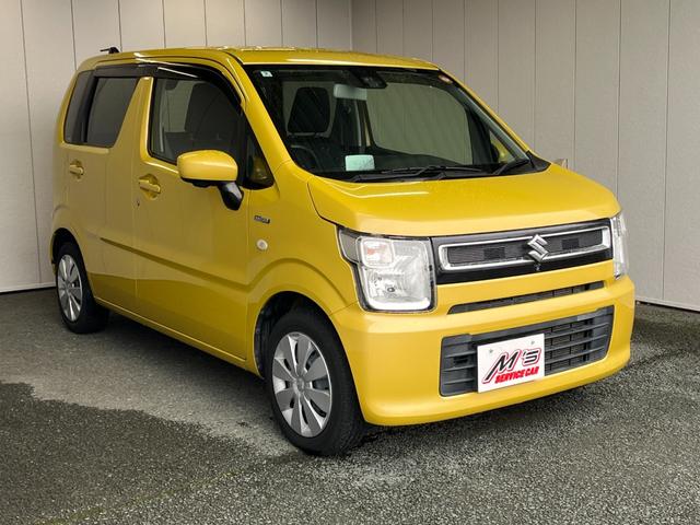 ワゴンR ハイブリッドFX 4WD 純正ナビ フルセグTV ETC 衝突被害軽減ブレーキ シートヒーター レーンアシスト オートライト ステリモ HUD Bluetooth接続(4枚目)