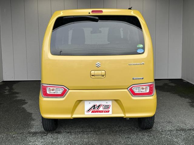 ワゴンR ハイブリッドFX 4WD 純正ナビ フルセグTV ETC 衝突被害軽減ブレーキ シートヒーター レーンアシスト オートライト ステリモ HUD Bluetooth接続(6枚目)