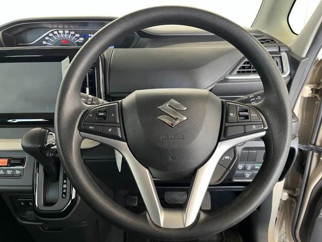 ソリオ ハイブリッドＭＸ　４ＷＤ　衝突被害軽減ブレーキ　左側電動スライドドア　クリアランスソナー　レーンアシスト　シートヒーター　クルコン　ステリモ　オートライト　ＵＳＢ充電　純正１４ＡＷ（28枚目）