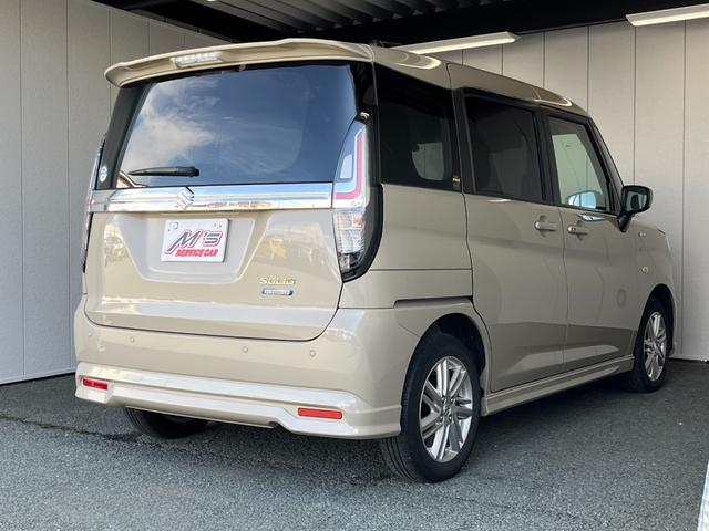 ソリオ ハイブリッドＭＸ　４ＷＤ　衝突被害軽減ブレーキ　左側電動スライドドア　クリアランスソナー　レーンアシスト　シートヒーター　クルコン　ステリモ　オートライト　ＵＳＢ充電　純正１４ＡＷ（44枚目）