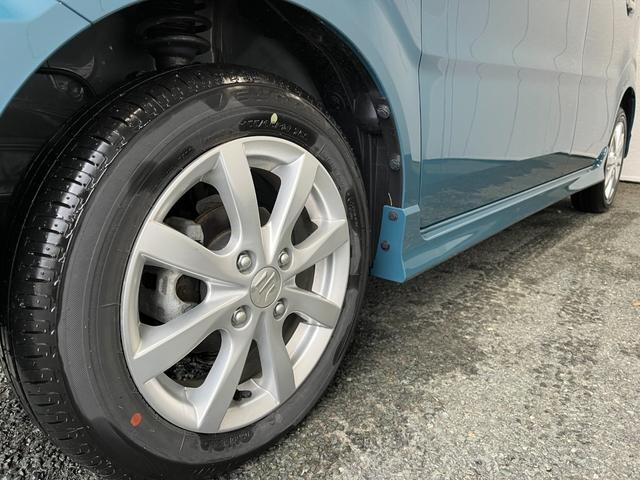 ワゴンＲカスタムＺ ハイブリッドＺＸ　４ＷＤ　届出済未使用車　衝突被害軽減ブレーキ　シートヒーター　クリアランスソナー　レーンアシスト　クルコン　ＬＥＤライト　ステリモ　オートライト　純正１４ＡＷ（8枚目）