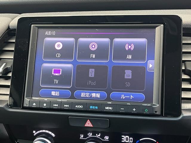 フィット e:HEVクロスター 4WD ETC 純正ナビ バックモニター ワンセグTV クルコン オートライト LEDライト 衝突被害軽減ブレーキ 横滑り防止装置 レーンアシスト フロントデアイサー クリアランスソナー ECON(13枚目)