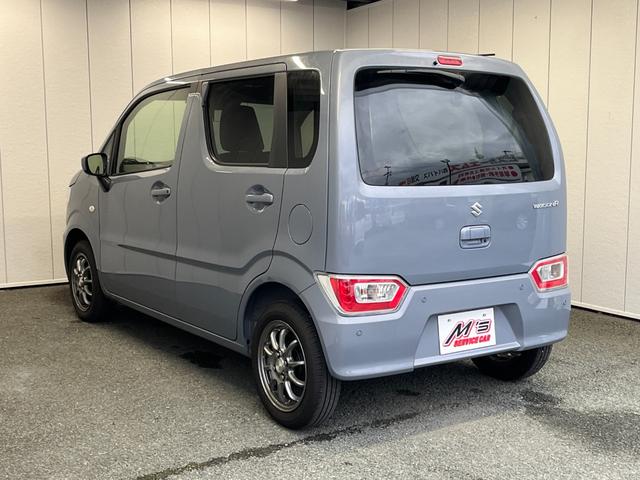 ワゴンＲ ＦＸ　ＭＴ車　走行距離１１００キロ　前後ドラレコ　運転席シートヒーター　ＣＤデッキ　オートライト　レーンアシスト　ソナー　ＡＵＸ　プッシュスタート　社外アルミ（7枚目）