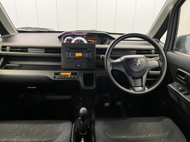 ワゴンＲ ＦＸ　ＭＴ車　走行距離１１００キロ　前後ドラレコ　運転席シートヒーター　ＣＤデッキ　オートライト　レーンアシスト　ソナー　ＡＵＸ　プッシュスタート　社外アルミ（28枚目）