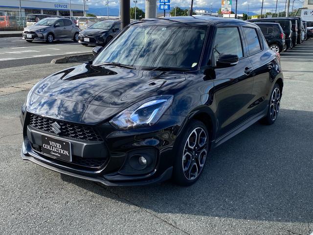 スイフトスポーツ ベースグレード 社外8型メモリーナビ フルセグ DVD Bluetooth セーフティーサポート LEDライト スマートキー シートヒーター ブラインドスポットモニター 前後ドラレコ ETC ワンオーナー(2枚目)