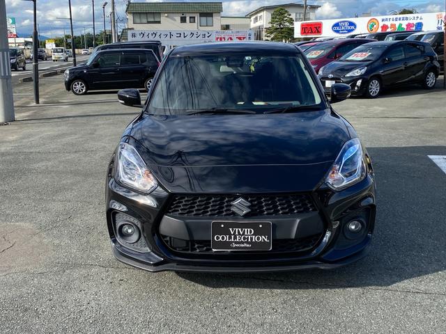 スイフトスポーツ ベースグレード 社外8型メモリーナビ フルセグ DVD Bluetooth セーフティーサポート LEDライト スマートキー シートヒーター ブラインドスポットモニター 前後ドラレコ ETC ワンオーナー(3枚目)