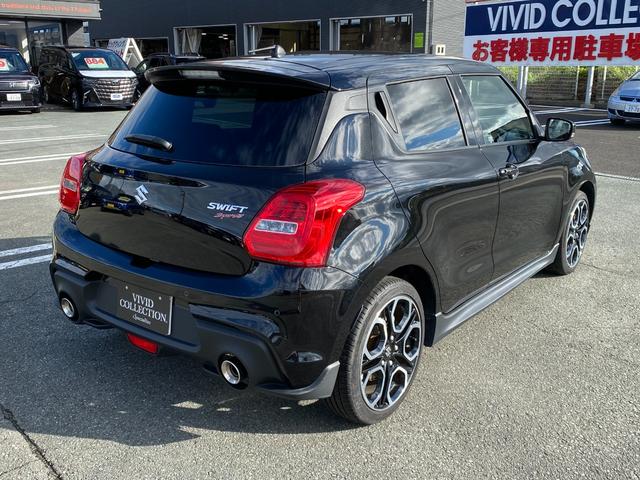 スイフトスポーツ ベースグレード 社外8型メモリーナビ フルセグ DVD Bluetooth セーフティーサポート LEDライト スマートキー シートヒーター ブラインドスポットモニター 前後ドラレコ ETC ワンオーナー(5枚目)