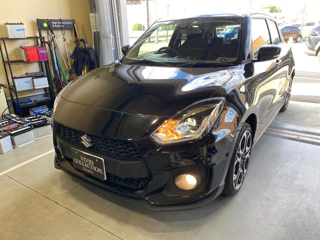 スイフトスポーツ ベースグレード 社外8型メモリーナビ フルセグ DVD Bluetooth セーフティーサポート LEDライト スマートキー シートヒーター ブラインドスポットモニター 前後ドラレコ ETC ワンオーナー(7枚目)