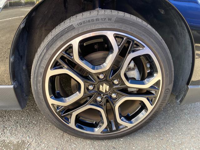 スイフトスポーツ ベースグレード 社外8型メモリーナビ フルセグ DVD Bluetooth セーフティーサポート LEDライト スマートキー シートヒーター ブラインドスポットモニター 前後ドラレコ ETC ワンオーナー(33枚目)