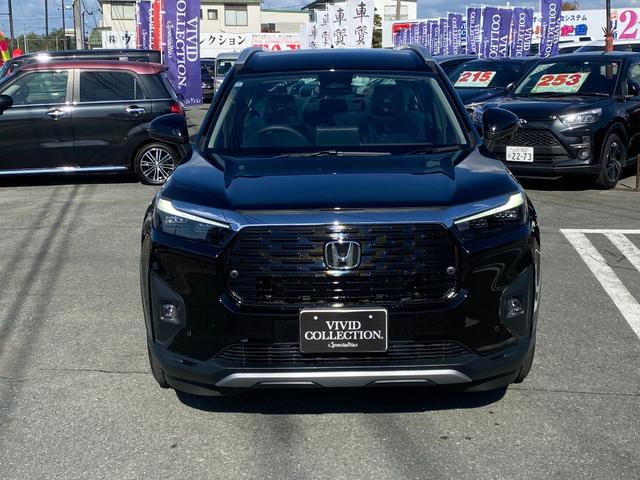 ＷＲ－Ｖ Ｚ＋　登録済未使用車　純正ディスプレイオーディオ　Ｂｌｕｅｔｏｏｔｈ　カープレイ　バックカメラ　ホンダセンシング　ルーフレール　ハーフレザーシート　ＬＥＤライト　スマートキー（3枚目）