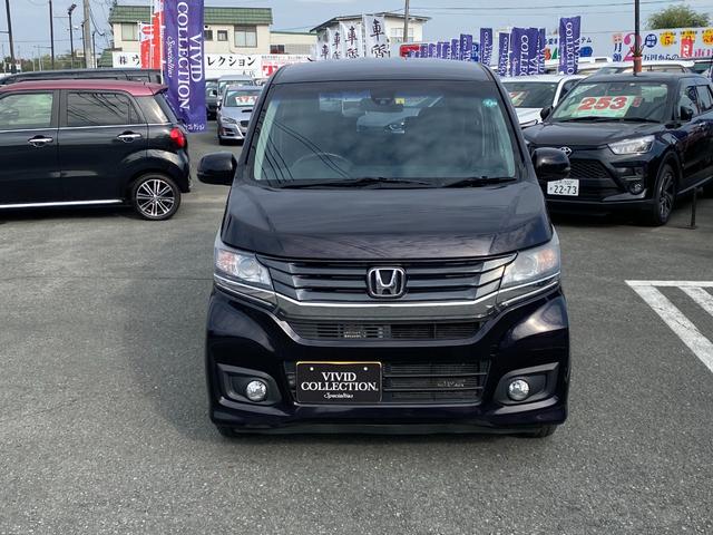 Ｎ－ＷＧＮカスタム Ｇ・Ａパッケージ　４ＷＤ　純正ＳＤナビ　フルセグ　ＤＶＤ　Ｂｌｕｅｔｏｏｔｈ　バックカメラ　あんしんパッケージ　ハーフレザーシート　キセノンライト　ＥＴＣ　ワンオーナー（3枚目）