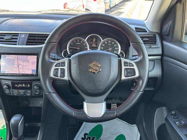 スイフトスポーツ ベースグレード　社外ＳＤナビ　フルセグ　ＤＶＤ　ディスチャージライト　スマートキー　ＥＴＣ　ＡＢＳ（9枚目）