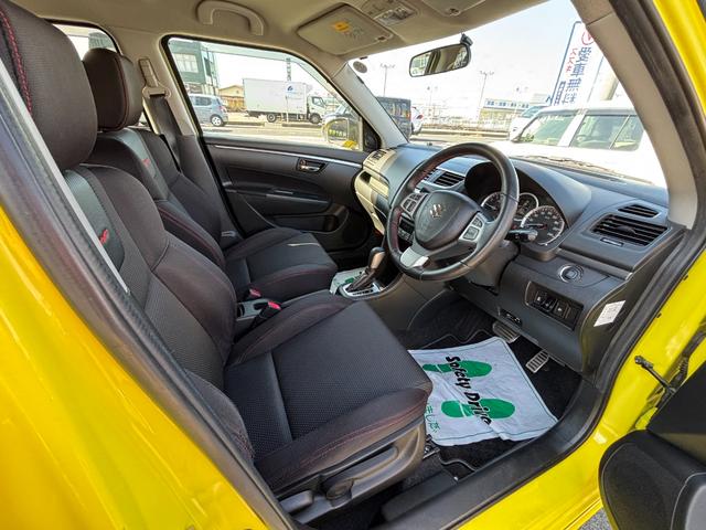 スイフトスポーツ ベースグレード　社外ＳＤナビ　フルセグ　ＤＶＤ　ディスチャージライト　スマートキー　ＥＴＣ　ＡＢＳ（20枚目）