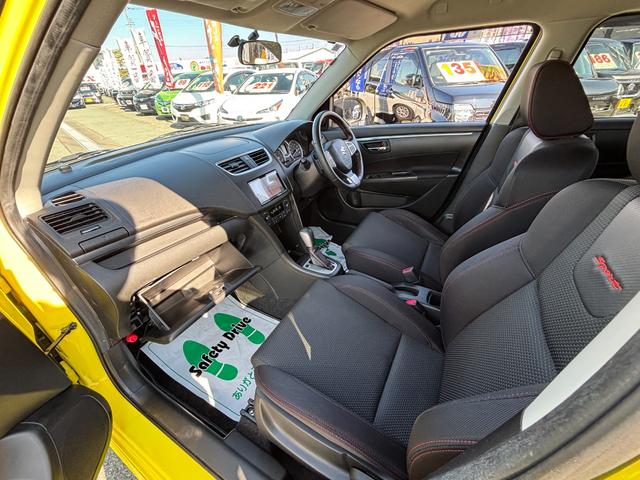 スイフトスポーツ ベースグレード　社外ＳＤナビ　フルセグ　ＤＶＤ　ディスチャージライト　スマートキー　ＥＴＣ　ＡＢＳ（22枚目）