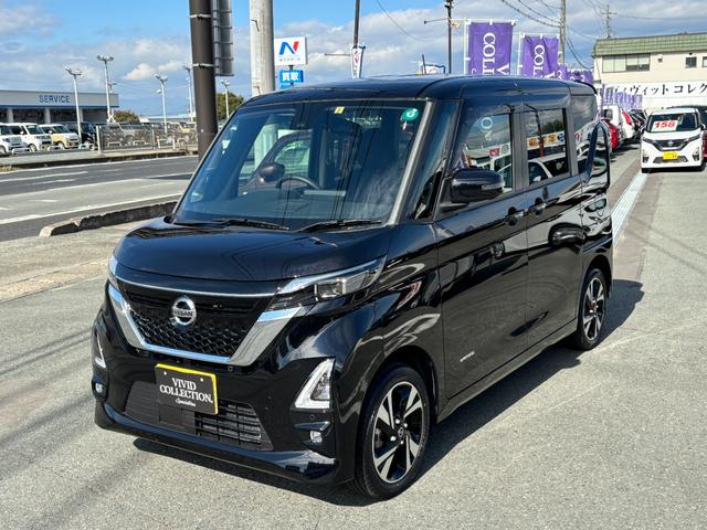 ルークス ハイウェイスター X プロパイロットエディション 4WD 純正メモリーナビ フルセグ CD Bluetooth アラウンドビューモニター エマージェンシーブレーキ プロパイロット 両側パワースライドドア シートヒーター LEDライト スマートキー(2枚目)