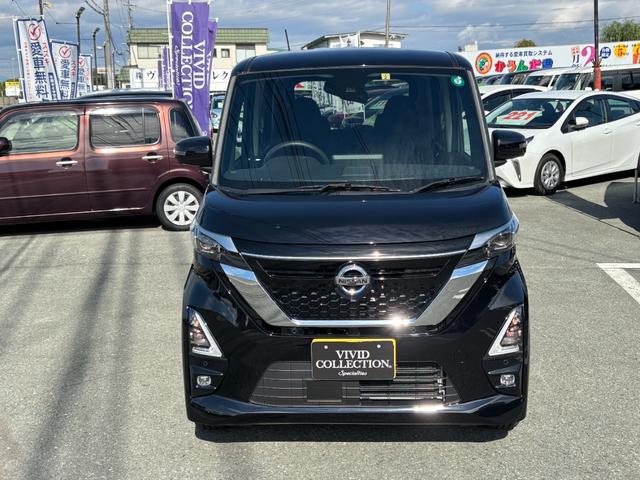 ルークス ハイウェイスター X プロパイロットエディション 4WD 純正メモリーナビ フルセグ CD Bluetooth アラウンドビューモニター エマージェンシーブレーキ プロパイロット 両側パワースライドドア シートヒーター LEDライト スマートキー(3枚目)