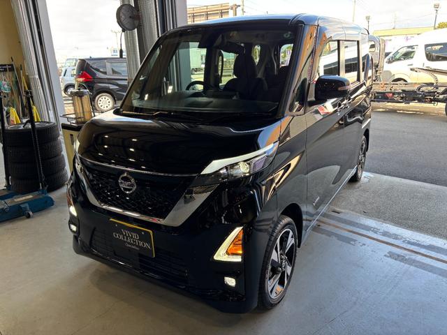 ルークス ハイウェイスター X プロパイロットエディション 4WD 純正メモリーナビ フルセグ CD Bluetooth アラウンドビューモニター エマージェンシーブレーキ プロパイロット 両側パワースライドドア シートヒーター LEDライト スマートキー(8枚目)