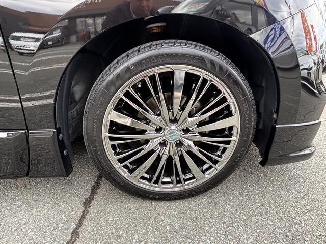 エルグランド 250ハイウェイスターアーバンクロム 4WD 純正メモリーナビ フルセグ DVD Bluetooth アラウンドビューモニター 後席フリップダウンモニター 両側パワースライドドア 社外19インチアルミ ローダウン ハーフレザーシート(38枚目)