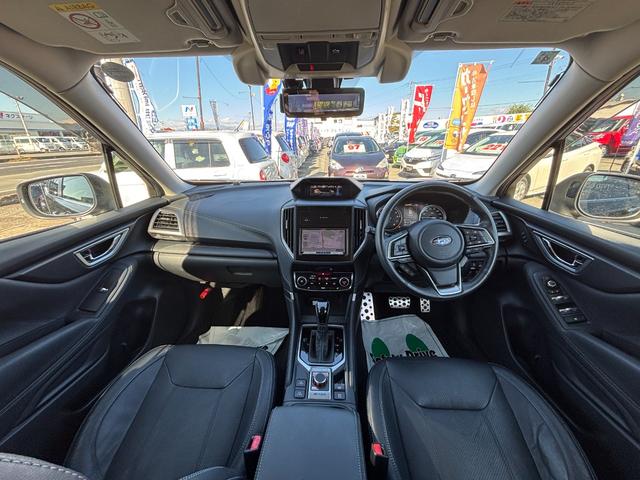フォレスター アドバンス 4WD 純正メモリーナビ フルセグ DVD Bluetooth バック 左サイド フロントカメラ デジタルインナーミラー パワーバックドア シートヒーター LEDライト スマートキー 前後ドラレコ(9枚目)