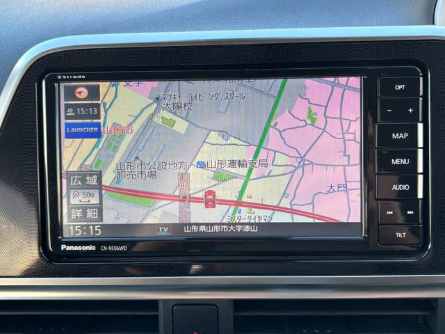 シエンタ Ｇ　４ＷＤ　社外ＳＤナビ　フルセグ　ＤＶＤ　Ｂｌｕｅｔｏｏｔｈ　セーフティーセンス　寒冷地仕様　両側パワースライドドア　ＬＥＤライト　スマートキー一体エンスタ　社外１５インチアルミ　ＥＴＣ（15枚目）