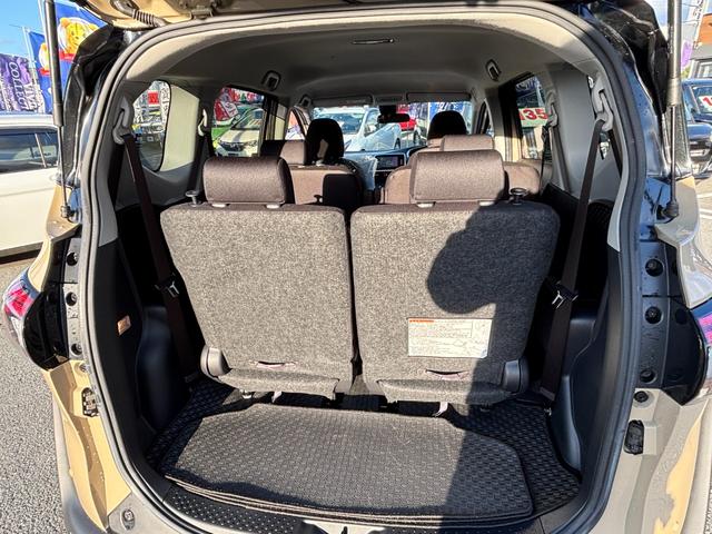 シエンタ Ｇ　４ＷＤ　社外ＳＤナビ　フルセグ　ＤＶＤ　Ｂｌｕｅｔｏｏｔｈ　セーフティーセンス　寒冷地仕様　両側パワースライドドア　ＬＥＤライト　スマートキー一体エンスタ　社外１５インチアルミ　ＥＴＣ（29枚目）