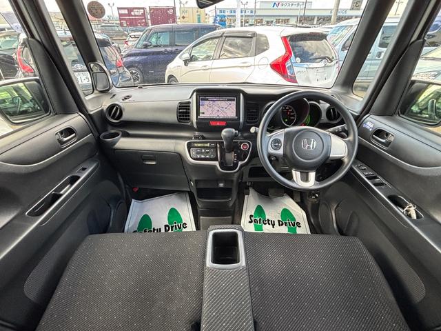 Ｎ－ＢＯＸ Ｇ・Ｌパッケージ　４ＷＤ　社外ＳＤナビ　フルセグ　ＤＶＤ　左パワースライドドア　スマートキー　アイドリングストップ　ＡＢＳ　Ｗエアバック（6枚目）