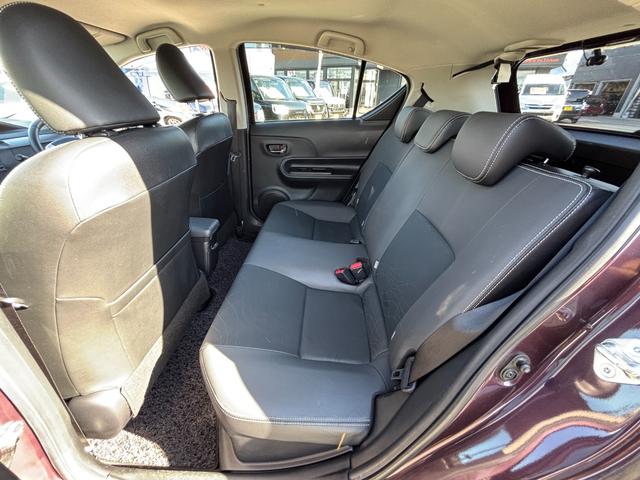 アクア Ｇブラックソフトレザーセレクション　純正ＳＤナビ　ワンセグ　ＣＤ　Ｂｌｕｅｔｏｏｔｈ　バックカメラ　スマートキー　黒革シート　前後ドラレコ　ＡＢＳ　Ｗエアバック（23枚目）