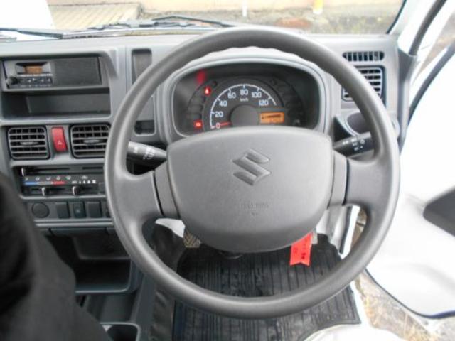 キャリイトラック ＫＣパワステ農繁仕様　４ＷＤ　パワステ　デフロック　荷台作業灯　チェーン　ＭＴ　運転席エアバッグ（2枚目）